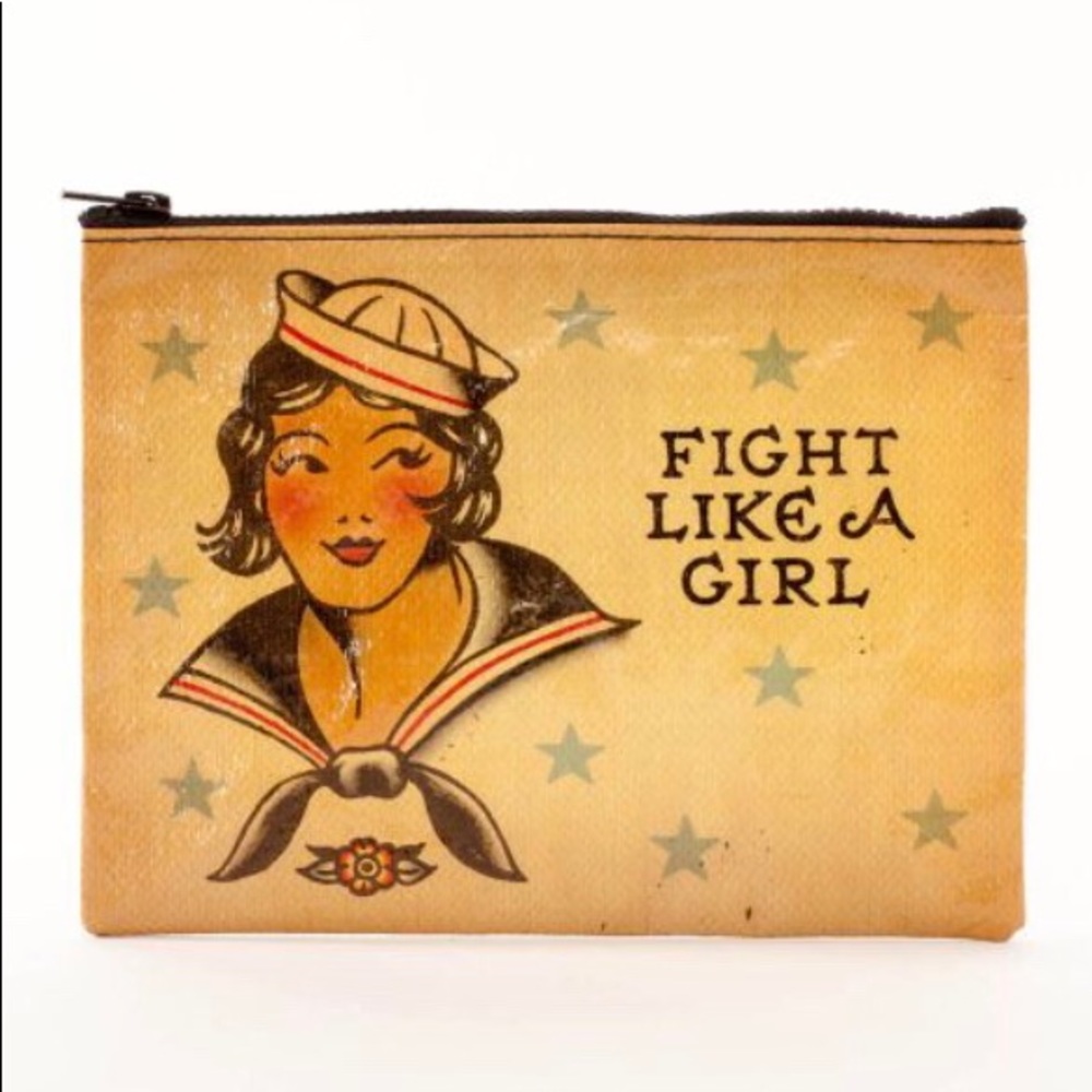 Sailor Jerry style makeup bag